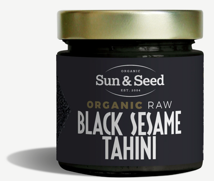 英國有機原生黑芝麻醬 Sun & Seed Organic Raw Black Sesame Tahini (200g)