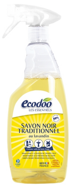 法國天然環保黑皂清潔噴劑 Ecodoo Black Soap Spray  (750ml)