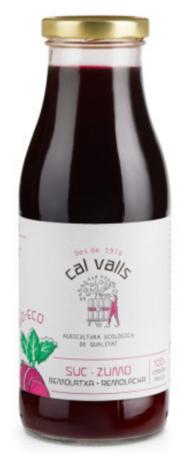 西班牙有機紅菜頭汁 Cal Valls Organic Beetroot Juice (500ml)