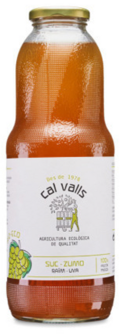 西班牙有機 100% 白葡萄汁 Cal Valls Organic 100% White Grape Juice (1L)