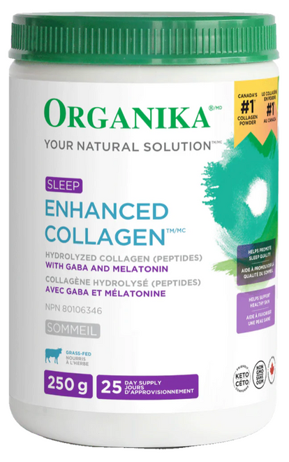 加拿大甜睡膠原蛋白粉 Organika Enhanced Collagen Sleep Powder (250g)