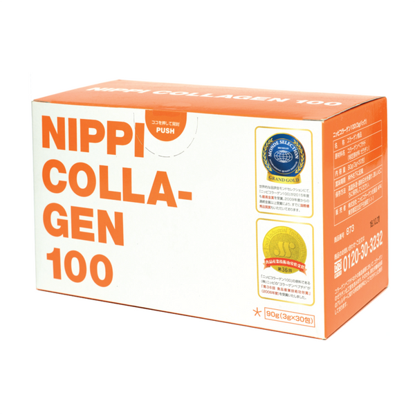 美顏膠原蛋白肽Nippi Collagen 100 for Skin Health (30包每包3克)