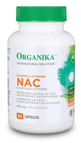 加拿大NAC 膠囊 Organika NAC (N-Acetyl-L-Cysteine) (90 capsules)