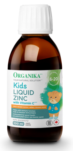 加拿大兒童鋅 + C飲劑 Organika Liquid Zinc + C (100ml)
