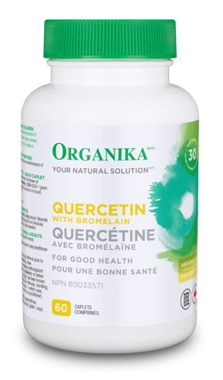 加拿大洋蔥素 Organika Quercetin 400mg (60 caplets)