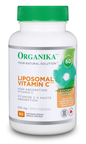 加拿大脂質維他命C  Organika Liposomal Vitamin C 500mg (60 veg caps)