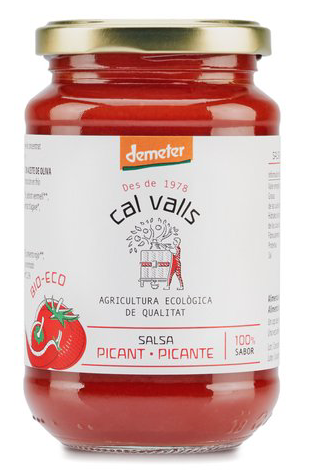 西班牙有機香辣蕃茄醬 Cal Valls Organic Spicy Tomato Sauce 350g