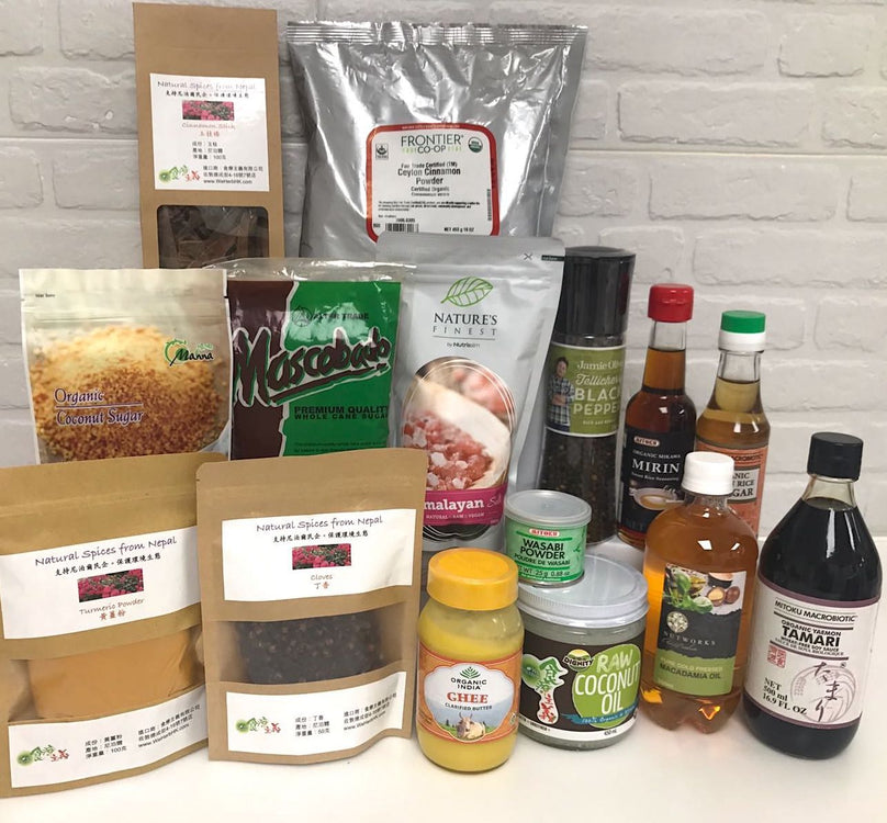 油鹽醬醋香料庫 Oils, Condiments &amp; Spices