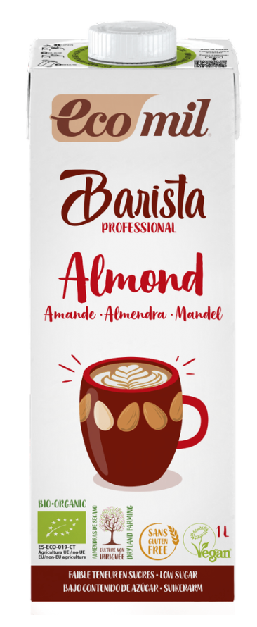 西班牙有機咖啡師杏仁奶 Ecomil Organic Barista Almond Drink (1L)