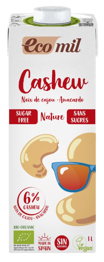 西班牙有機腰果奶 Ecomil Organic Cashew Drink (1L)