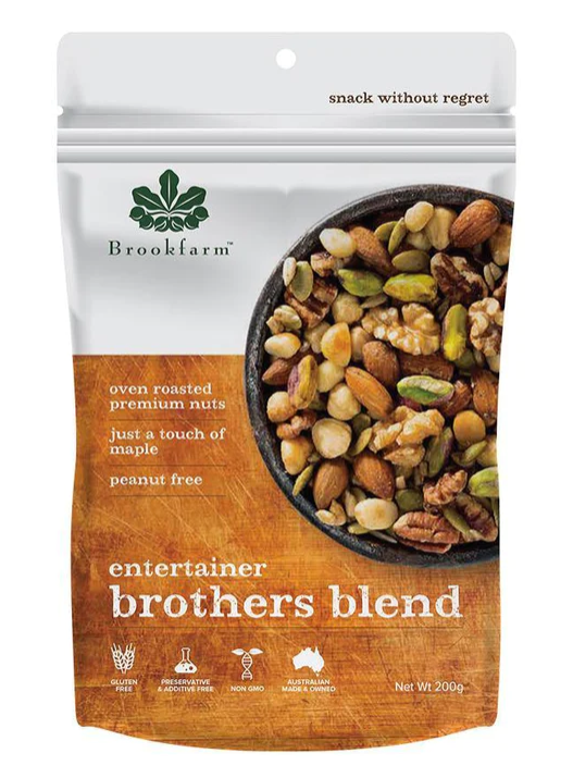 澳洲農場無麥麩果仁種籽高蛋白小食 Brookfarm Gluten Free Keto Nut and Seed Mix (200g)