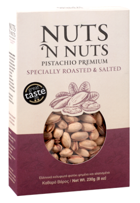 希臘烤開心果 Nuts 'N Nuts Roasted Pistachio with Salt (230g)
