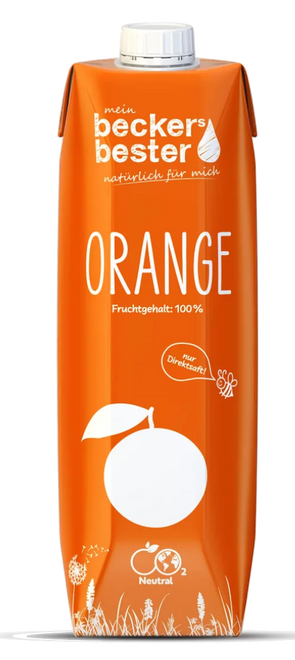 德國 100% 鮮榨橙汁 Becker Bester 100% Freshly Squeezed Orange Juice (1L)