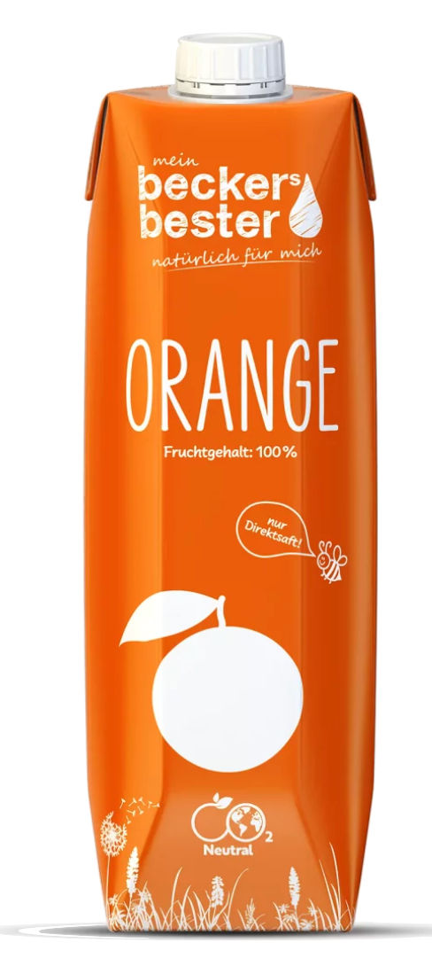 德國 100% 鮮榨橙汁 Becker Bester 100% Freshly Squeezed Orange Juice (1L)