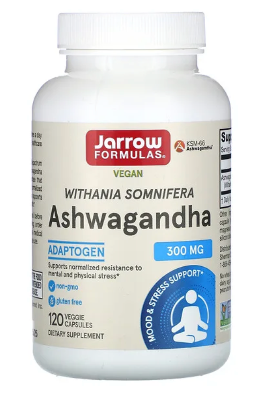 印度人參 Jarrow's Formula Ashwagandha 300mg (120 capsules)