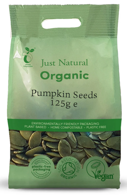 有機原生南瓜籽 Just Natural Organic Raw Pumpkin Seeds (125g)