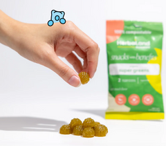 加拿大蔬菜高纖軟糖 Herbaland Super Greens Gummies (40g)