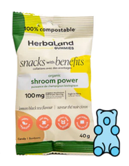 加拿大磨菇高纖軟糖 Herbaland Shroom Power Gummies (40g)