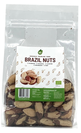 Nati 有機原粒原生巴西果仁 Organic Raw Brazil Nuts (500g)