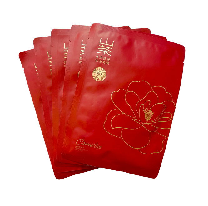 20% off 山茶多肽抗皺水油面膜 (5片) Great Sanxiang Camellia Treatment Facial Mask (5pcs)