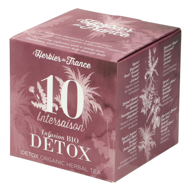法國有機草本排毒茶 (不含咖啡因) Organic Herbal Tea for Detox (15 tea bags)