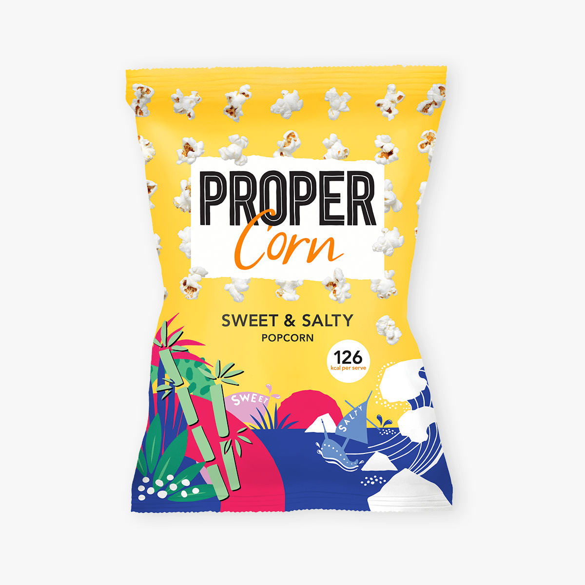 即食甜爆谷 (大) Proper Corn Sweet and Salty Popcorn (90g)