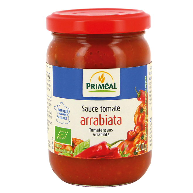 有機紅椒番茄醬 Priméal Organic Tomato Sauce Arrabiata (200g)