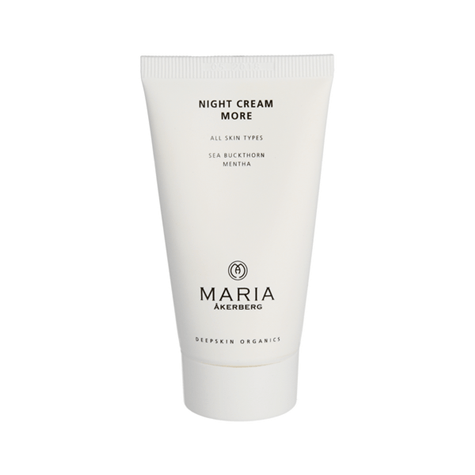 瑞典瑪利亞美顏晚霜 Maria Akerberg Night Cream More (50ml)