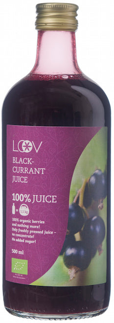 Loov 有機森林野生黑加侖子汁 Organic Wild Blackcurrant Juice (500ml)