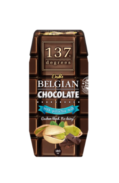 雙重比利時朱古力開心果奶 Pistachio Drink with Belgian Chocolate 180ml