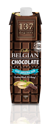 雙重比利時朱古力開心果奶 Pistachio Drink with Belgian Chocolate 1L