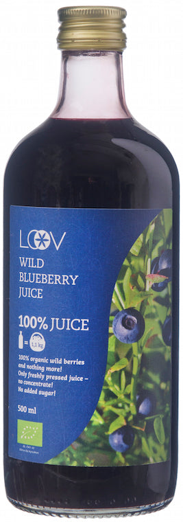 Loov 有機森林野生藍莓汁 Organic Wild Blueberry Juice (500g)