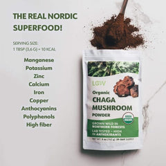 有機野生森林白樺茸粉 Loov Organic Chaga Mushroom Powder (142g)