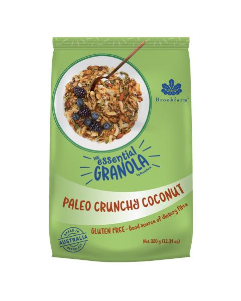 澳洲農場無麥麩椰香種籽原始人早餐 Brookfarm Essential Granola Paleo Crunchy Coconut (350g)