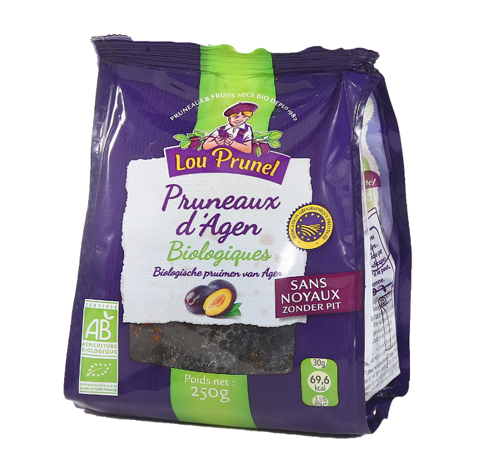 有機去核西莓軟乾果小食 Lou Prunel Organic Soft Dried Pitted Prunes (250g)