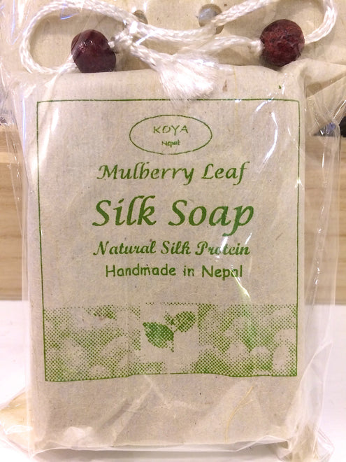 尼泊爾桑葉真絲肥皂 Nepal Mulberry Leaf Silk Soap