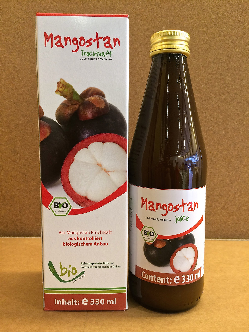 全天然有機山竹汁 Organic Mangosteen Juice (330ml)