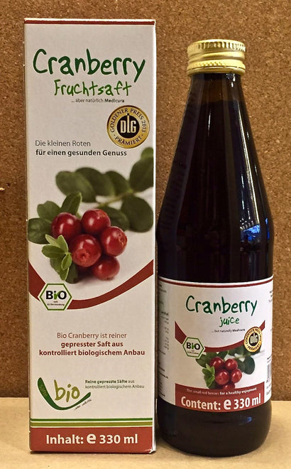 全天然有機小紅莓汁 Organic Cranberry Juice (330ml)