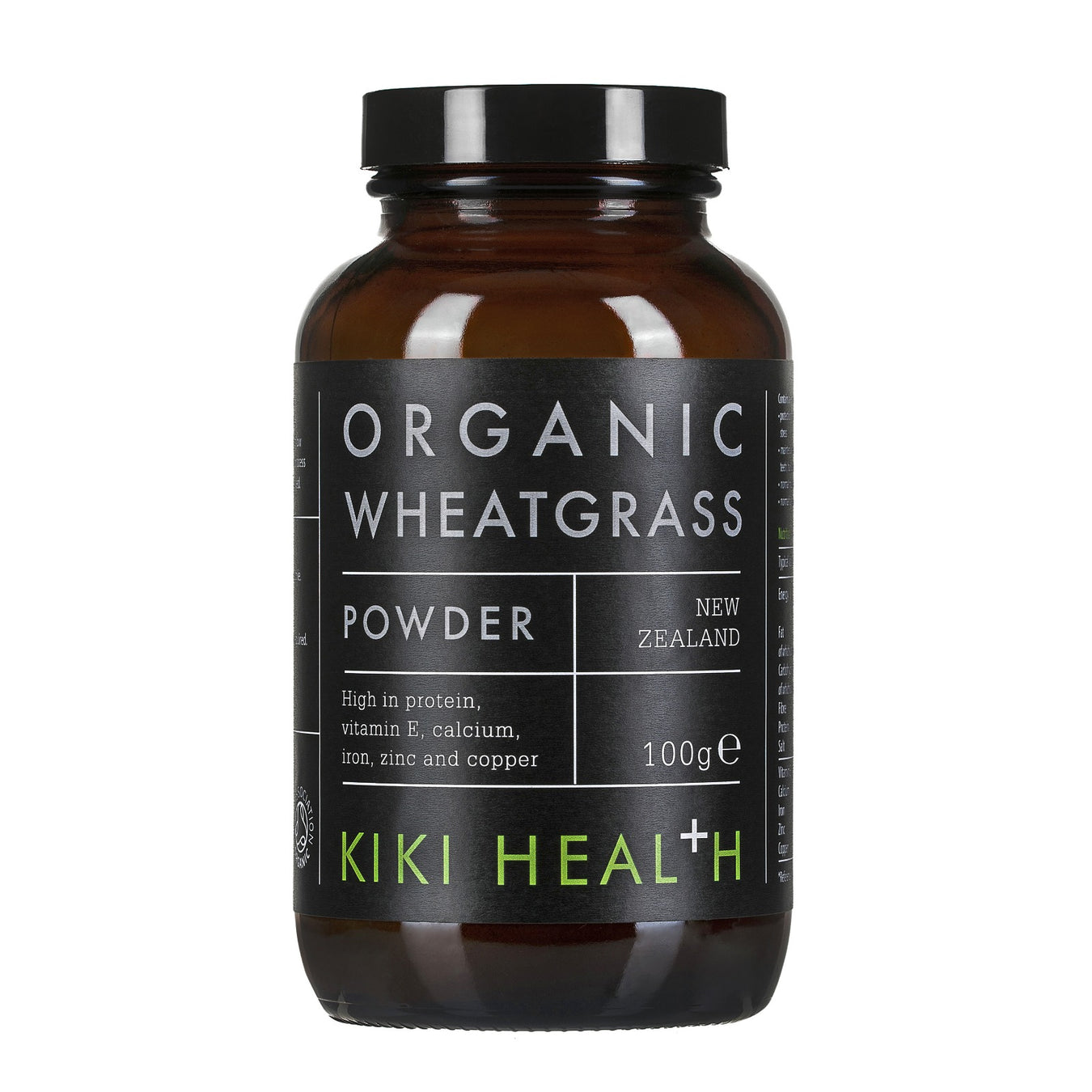 有機小麥草粉 Kiki Health Organic Premium Wheatgrass Powder (100g)