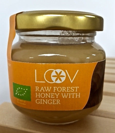 Loov 有機薑粉混合森林原生蜂蜜 Organic Raw Forest Honey with Ginger (150g)