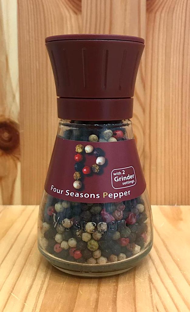 即磨原粒雜錦胡椒 Mixed Whole Peppercorns with grinder (43g)