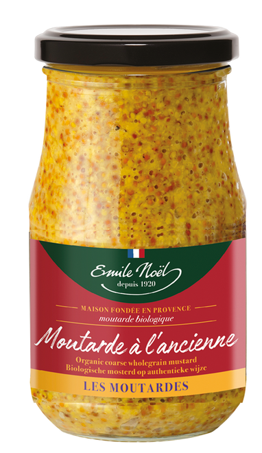 有機法式傳統芥末籽醬 Emile Noel Organic Traditional Grain Mustard (200g)