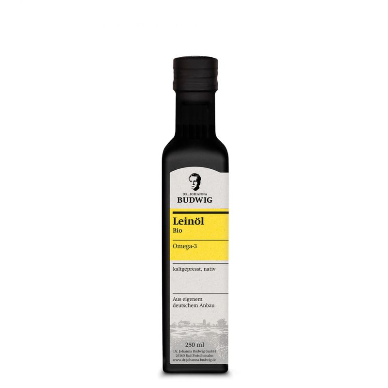 布緯博士有機冷榨亞麻籽油 Dr Budwig Organic Cold-pressed Flaxseed Oil (250ml)