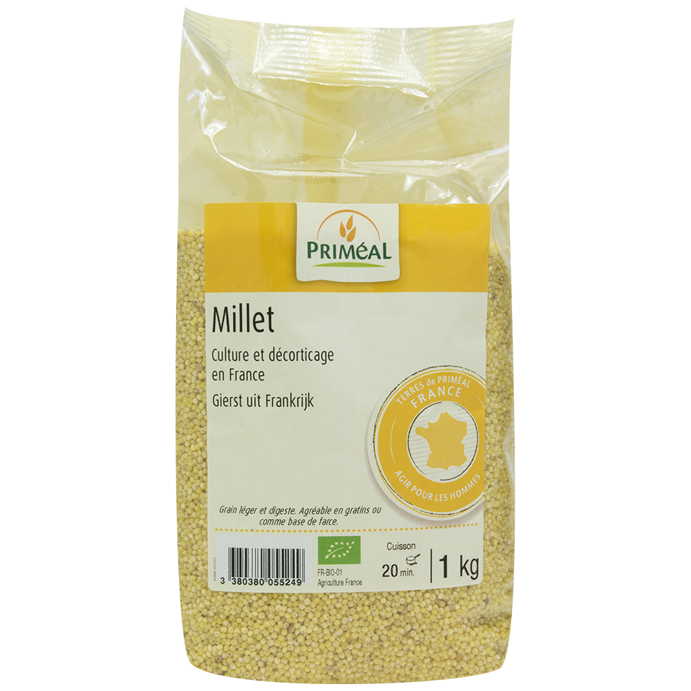 法國有機小米 Priméal Organic Millet (1 kg)