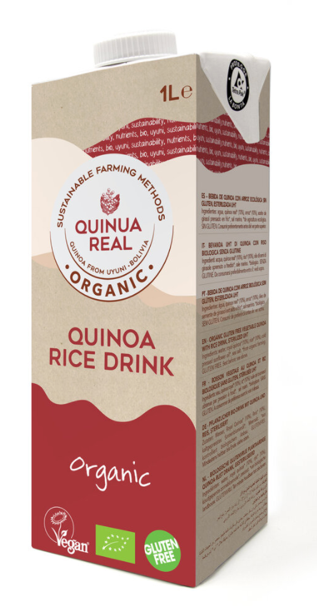 有機藜麥米汁 (不含糖或牛奶) QUINUA REAL Quinoa Rice Drink 1L (no sugar or milk)
