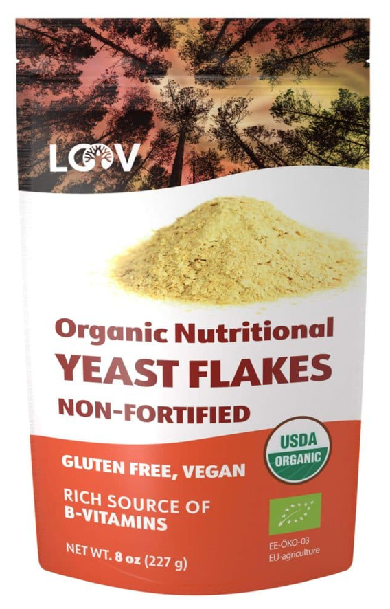 有機非強化營養酵母 Loov Organic Non-Fortified Nutritional Yeast Flakes (227g)