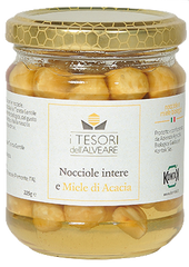 意大利蜂蜜泡有機原粒榛子 Piedmont Organic Hazelnuts in Acacia Honey (225g)
