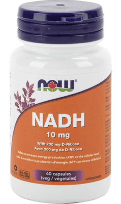 NADH 抗衰老 Now NADH 10mg (60 capsules)
