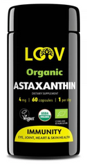 Loov 有機蝦紅素植物配方 Organic Astaxanthin 4mg (60 capsules)