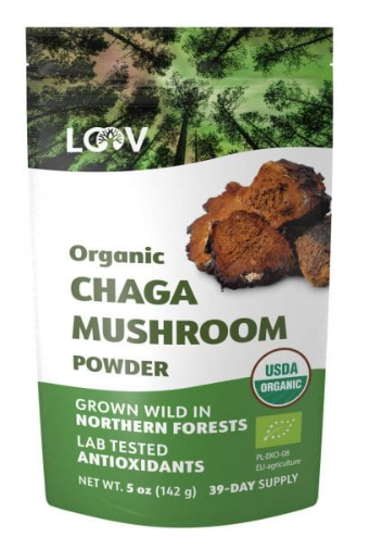 有機野生森林白樺茸粉 Loov Organic Chaga Mushroom Powder (142g)